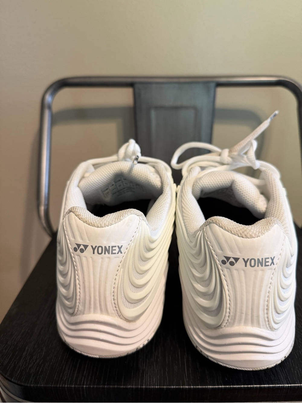 Yonex SHB 210 Women's 7.5 White Indoor Court Shoes Badminton Pickleball - Picture 12 of 16